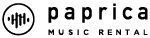 神奈川県茅ヶ崎市の楽器・音響レンタル パプリカミュージックレンタル ロゴ